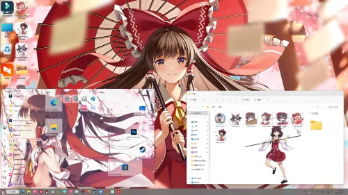 东方Project 【博丽灵梦】win10/11美化包