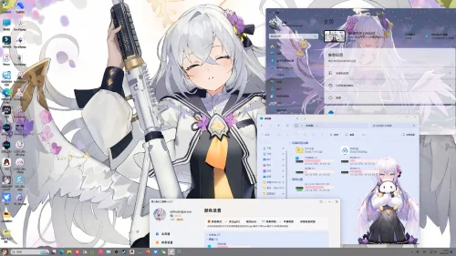 【白洲梓】win美化预设v2《碧蓝*蔚蓝档案》