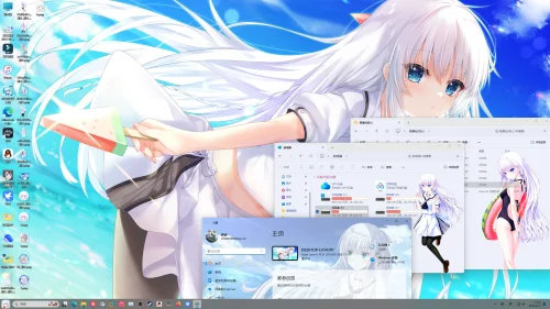 【鸣濑白羽】美化预设v2《summer pockets》夏日口袋