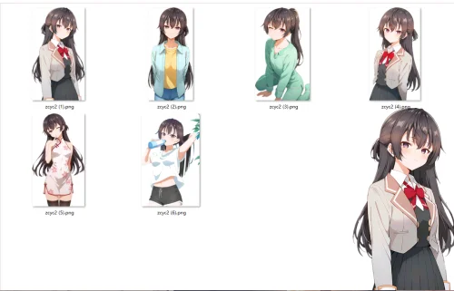 【周防有希】文件夹背景《 不时用俄语小声说真心话的邻桌艾莉同学》