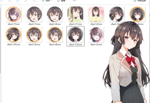 【周防有希】图标《 不时用俄语小声说真心话的邻桌艾莉同学》