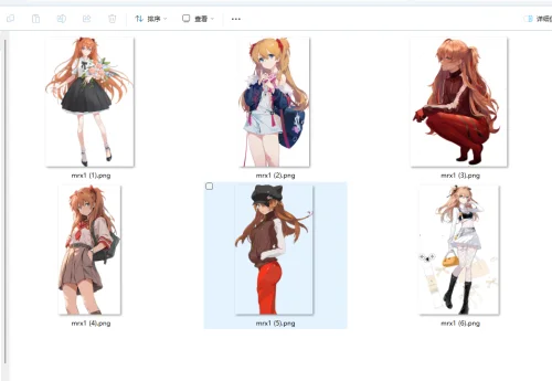 【明日香】EVA文件夹背景