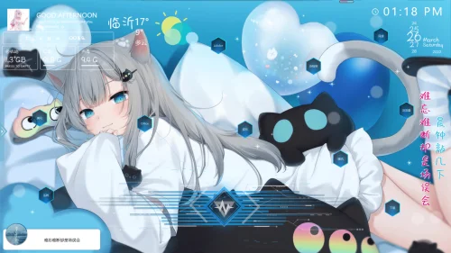 猫羽雫Win10/Win11主题