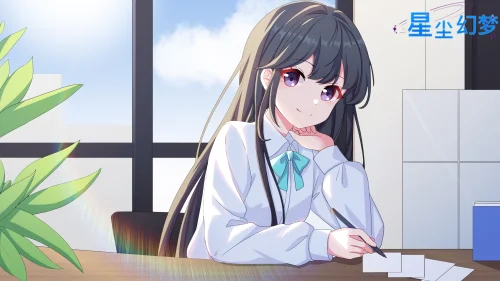 【看板娘】艾琳·幽梦，工作中