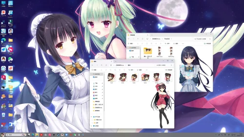 【四季夏目】win10/11美化包beta《星光咖啡馆与死神之蝶》