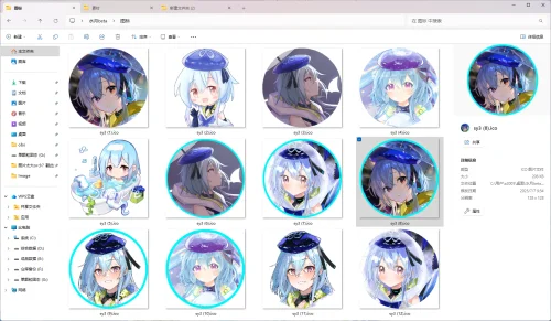 【明日方舟】水月，图标