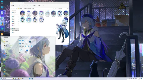 【明日方舟】水月，win10/11美化包beta