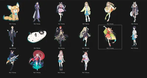 超时空辉夜姬！文件夹背景back