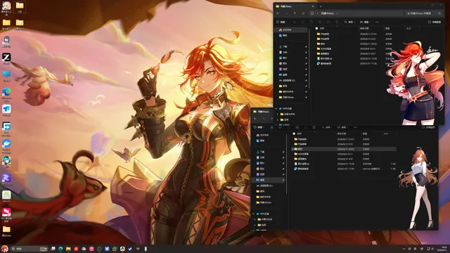 玛薇卡，原神，win10/11美化包beta